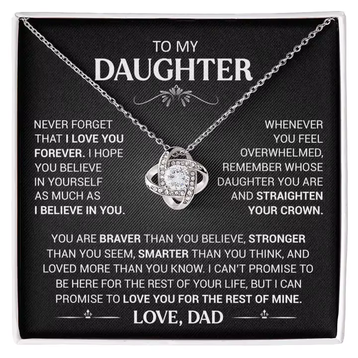 To My Daughter - "I Love You Forever"